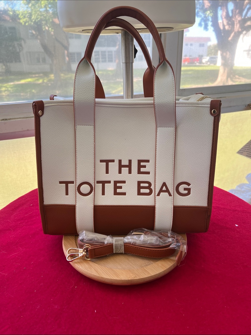 The Tote Bag Colorblock Unisex Bag NWOT